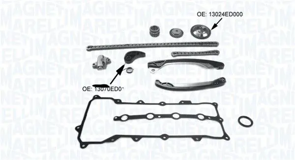 MAGNETI MARELLI 341500001290 Комплект цели привода