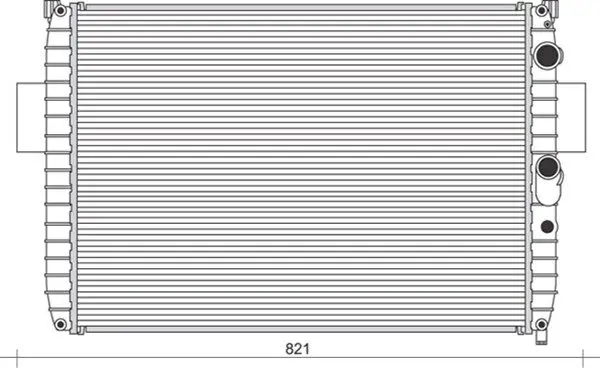 MAGNETI MARELLI 350213938000 Теплообменник