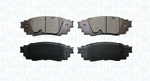 MAGNETI MARELLI 363916061126 Комплект тормозных колодок,