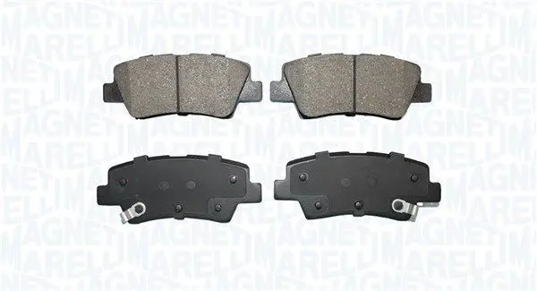 MAGNETI MARELLI 363916061289 Комплект тормозных колодок,
