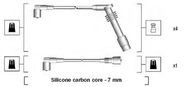 MAGNETI MARELLI 941125380688 Комплект электропроводки