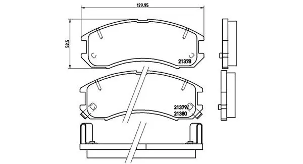 MAGNETI MARELLI 363700424024 SBB V BB FO/MZ 130x52,5x15
