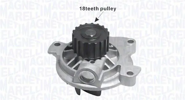 MAGNETI MARELLI 352316171172 Водяная помпа Audi A6 2.5TDi
