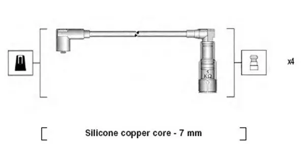 MAGNETI MARELLI 941045300517 Комплект электропроводки