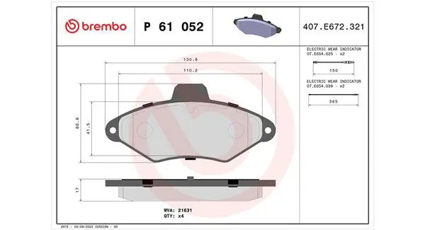 363700461052 SBB V/H BB PSA 130,9x60,6x17