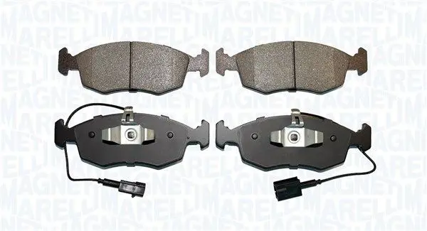 MAGNETI MARELLI 363916060427 Комплект тормозных колодок