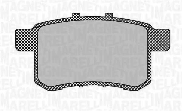 MAGNETI MARELLI 363916060703 Комплект тормозных колодок
