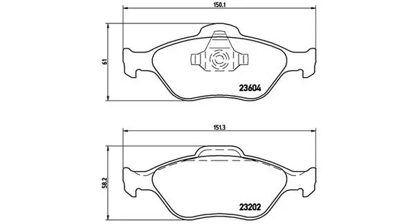 363700524055 SBB VA BB FORD FIESTA V (JH_,