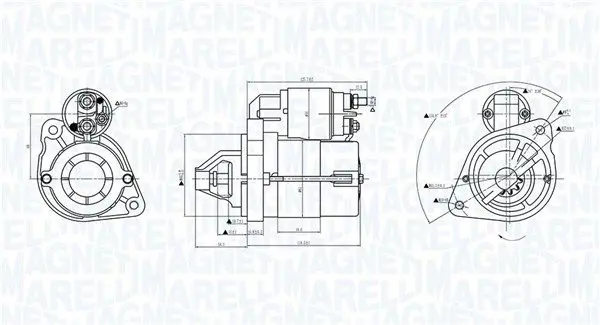 MAGNETI MARELLI 063731508010 Генератор