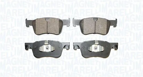 MAGNETI MARELLI 363916060719 Комплект тормозных колодок,