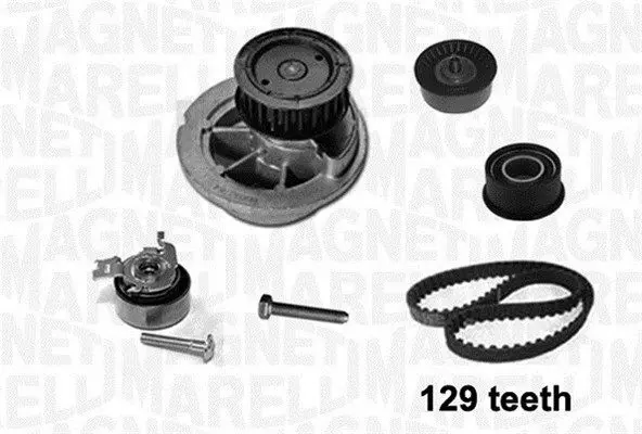 MAGNETI MARELLI 341405720003 Водяной насос + комплект