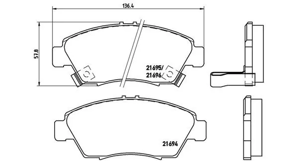MAGNETI MARELLI 363700428023 SBB V BB HO 136,4x57,8x17,3