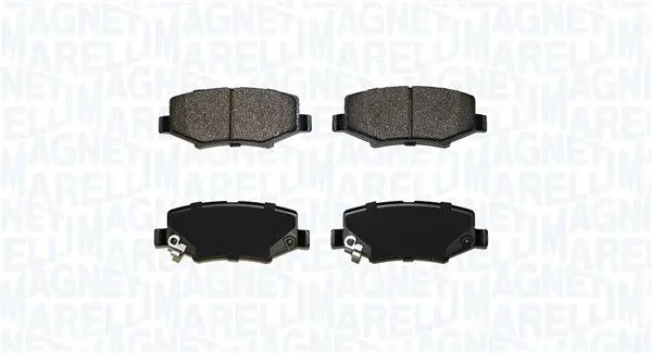MAGNETI MARELLI 363916061272 Комплект тормозных колодок,
