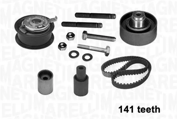MAGNETI MARELLI 341304910000 Ременный комплект