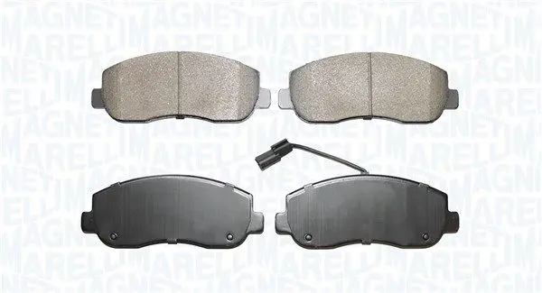 MAGNETI MARELLI 363916061129 Колодки тормозные передние