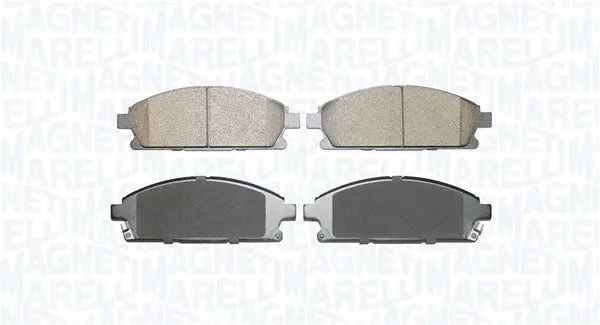 MAGNETI MARELLI 363916061147 Комплект тормозных колодок,