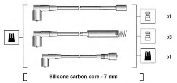 MAGNETI MARELLI 941125120666 Комплект электропроводки