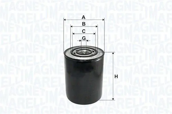 MAGNETI MARELLI 153071760101 Фильтр