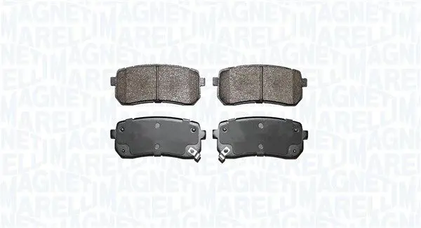 MAGNETI MARELLI 363916060929 Комплект тормозных колодок,