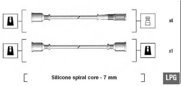 MAGNETI MARELLI 941095560596 Комплект электропроводки