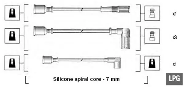 MAGNETI MARELLI 941095620602 Комплект электропроводки