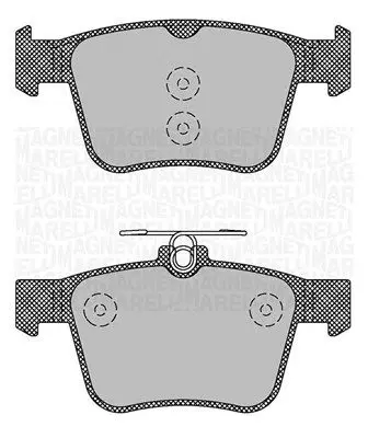 MAGNETI MARELLI 363916060713 Комплект тормозных колодок