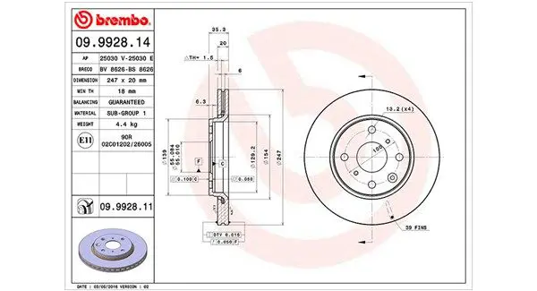 MAGNETI MARELLI 360406019200 Тормозной диск