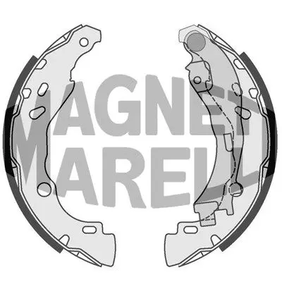 MAGNETI MARELLI 360219198291 Тормозные колодки
