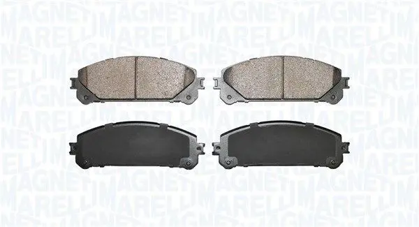 MAGNETI MARELLI 363916060835 Комплект тормозных колодок,