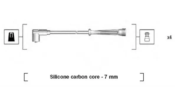 MAGNETI MARELLI 941145350732 Комплект электропроводки