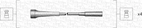 MAGNETI MARELLI 941318111266 Комплект электропроводки