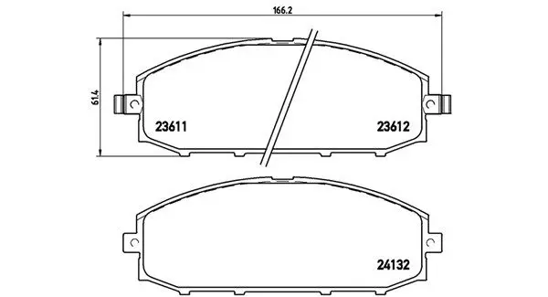 MAGNETI MARELLI 363700456041 SBB V BB NI 166,2x61,4x19