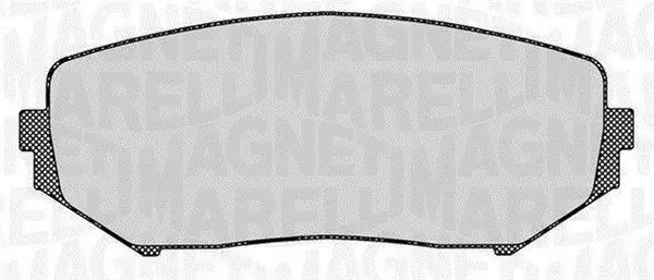 MAGNETI MARELLI 363916060494 Комплект тормозных колодок