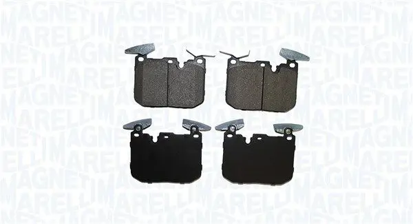 MAGNETI MARELLI 363916061252 Комплект тормозных колодок,