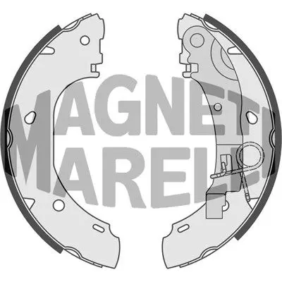 MAGNETI MARELLI 360219192178 Колодки тормозные барабанные