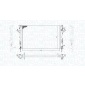 350213185800 MAGNETI MARELLI Радиатор, охлаждение двигателя