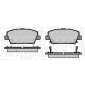 363916060620 MAGNETI MARELLI Комплект тормозных колодок