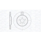 361302040776 MAGNETI MARELLI Тормозной диск