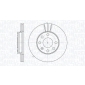 361302040264 MAGNETI MARELLI Тормозной диск