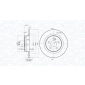 360406110701 MAGNETI MARELLI Тормозной диск