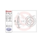 360406024602 MAGNETI MARELLI Тормозной диск