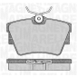 363916060370 MAGNETI MARELLI Комплект тормозных колодок