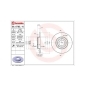 360406048800 MAGNETI MARELLI Тормозной диск