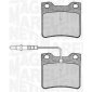 363916060375 MAGNETI MARELLI Комплект тормозных колодок
