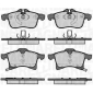 363916060364 MAGNETI MARELLI Комплект тормозных колодок