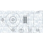 063731985010 MAGNETI MARELLI Генератор