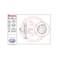 360406040400 MAGNETI MARELLI Тормозной диск
