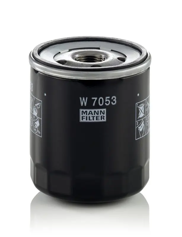 MANN-FILTER W7053 INTERCARS ФИЛЬТР МАСЛА (E2395F)