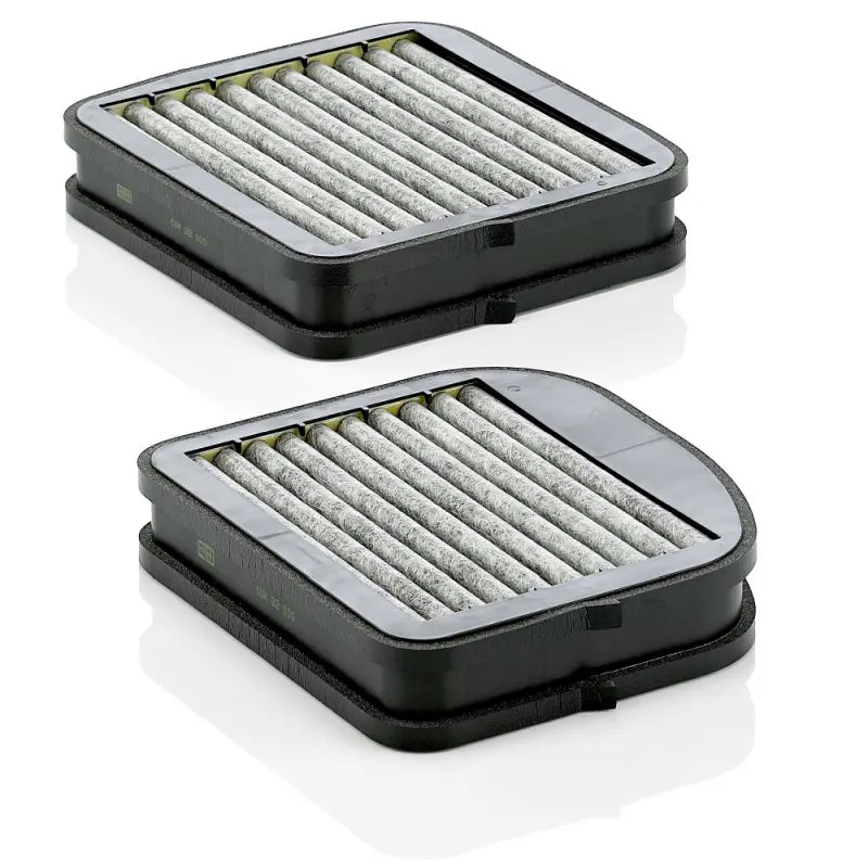 MANN-FILTER CUK220002 Фильтр салона [угольный][к/кт