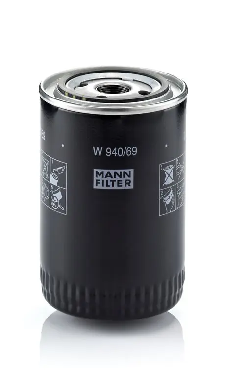 MANN-FILTER W94069 Фильтр масляный W940/69
